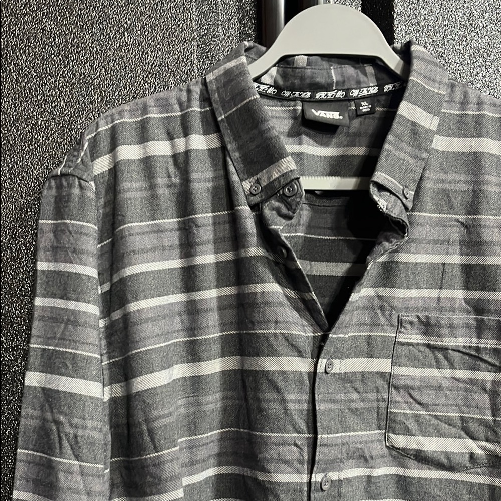 Vans Off The Wall button up | gray | Size XL